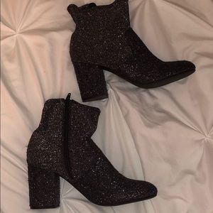 Sparkle Sock Bootie NEVER WORN